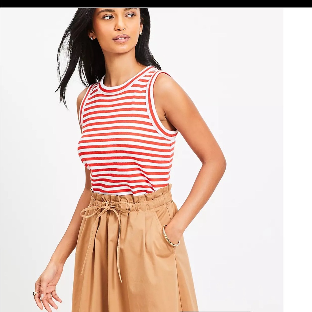 Loft Harbor Tank Top Tamale Red Small